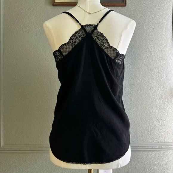 Lovestitch Black Lace Detail Top - Picture 2 of 6